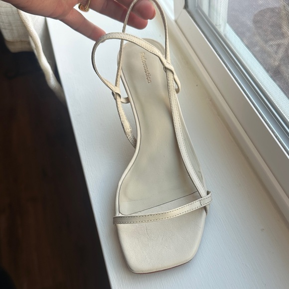 Reformation Serenity Bare Kitten Heel Sandal - Picture 6 of 10